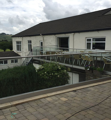 glass balustrades