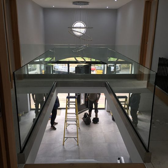 glass balustrades