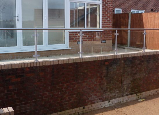 glass balustrades