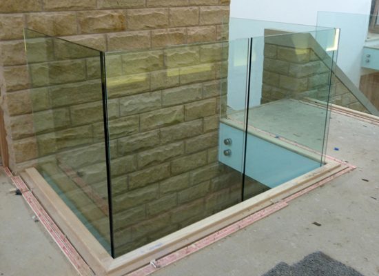 glass balcony