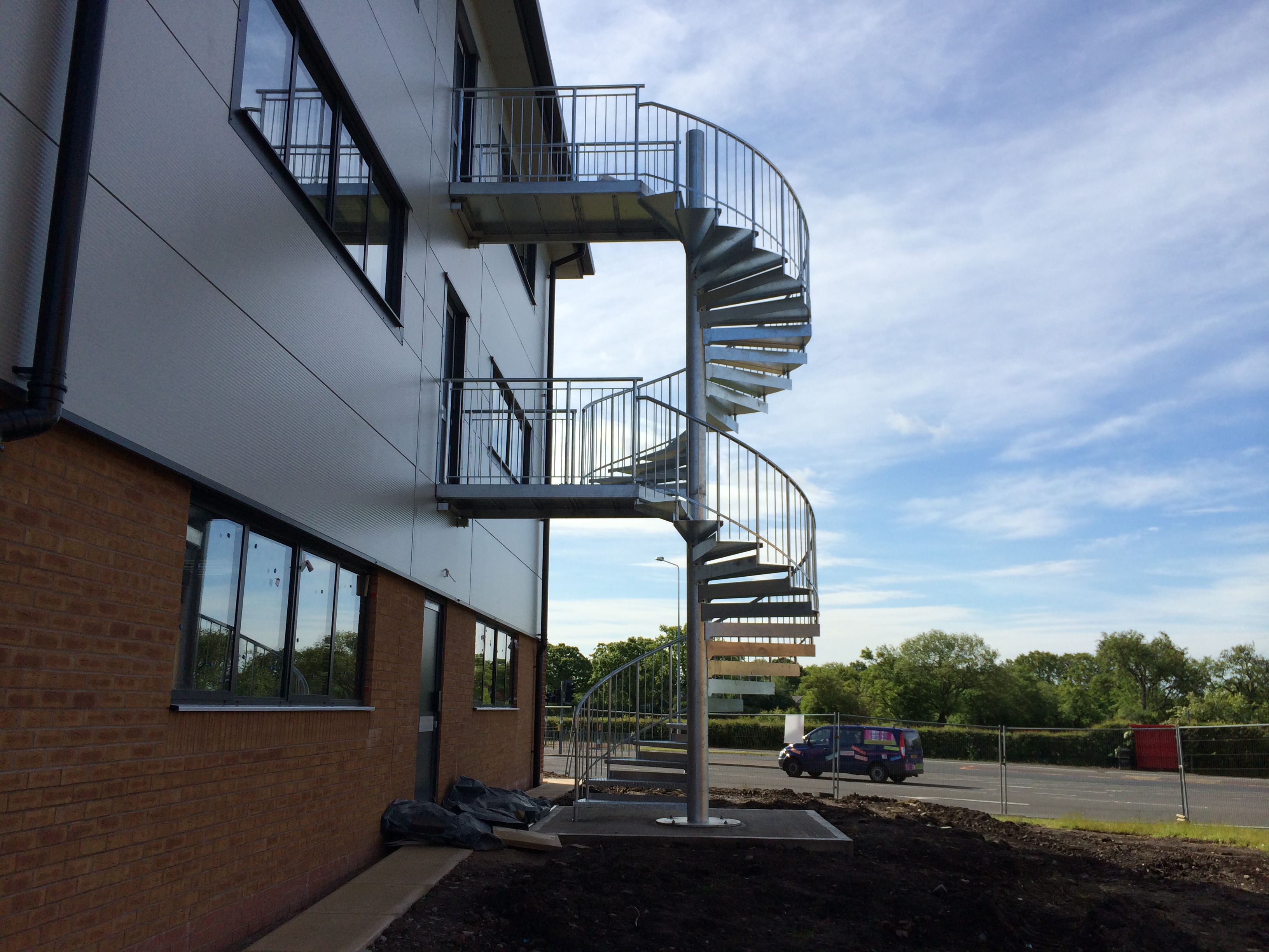 Structural Steel Staircase