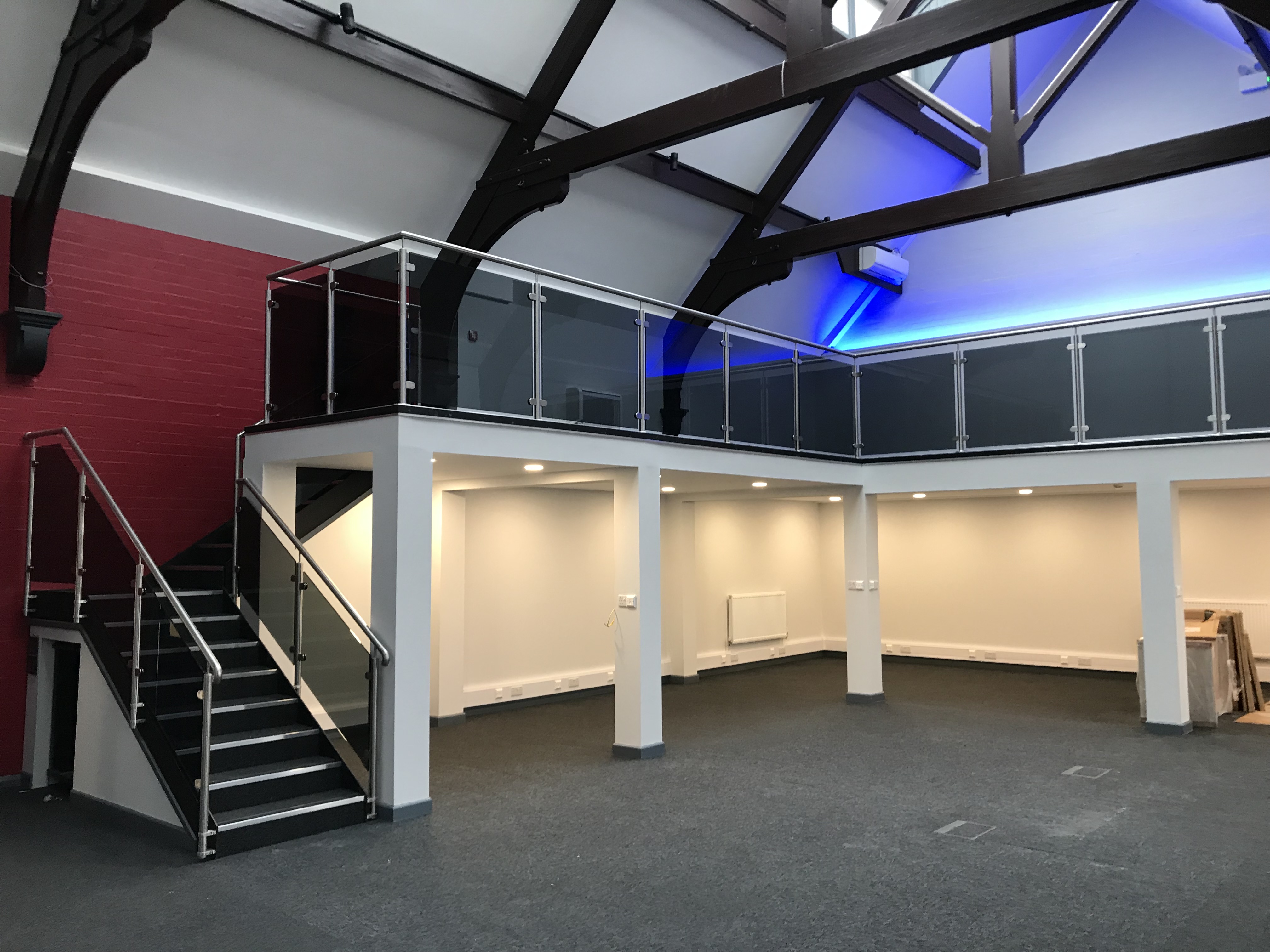 The Landmark Technology Centre - Glass Balcony