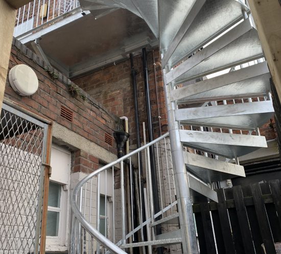 Steel Fire Escape