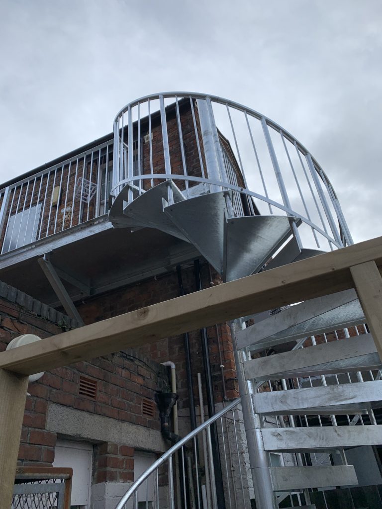 Spiral Staircase at Southport Pub